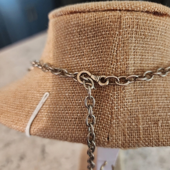 Silver Boho Statement Necklace - Picture 5 of 16